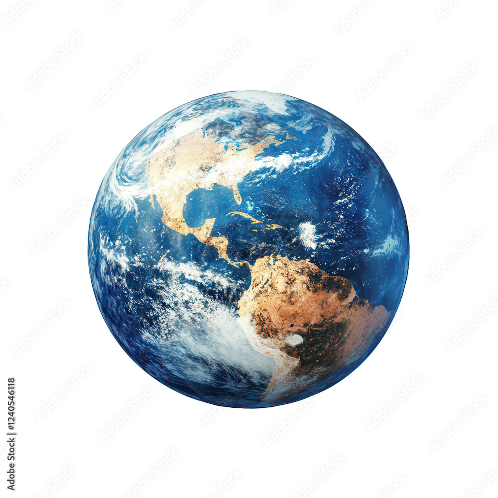 Earth globe, rotating, space, clouds, background, environmental use Earth globe, rotating, space, clouds, background, environmental use