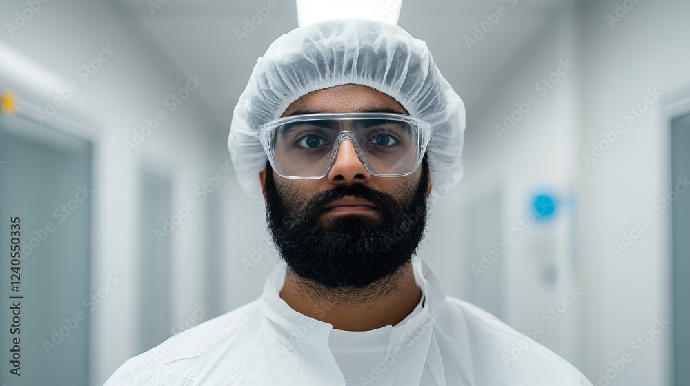 Indian Researcher in Lab Focusing on Graphene Applications in Biomedical Science Indian Researcher in Lab Focusing on Graphene Applications in Biomedical Science