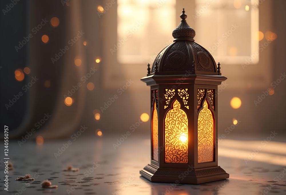 lantern in the night