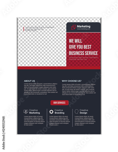 Enhance your brand visibility with this high-quality business flyer, designed for corporate marketing, product launches, and business events. Featuring a modern, sleek design with bold typography and 
