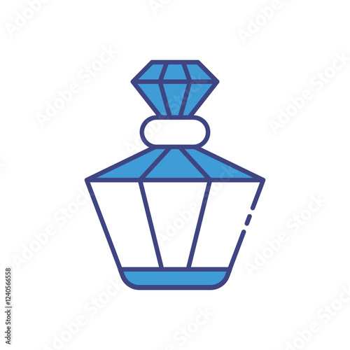 Perfume Bottle icon vector stock illustration