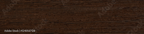 Obraz na płótnie Dark and textured wenge veneer with distinctive linear wood grain w salonie