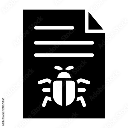 Malicious Glyph Icon Design