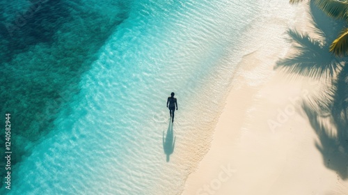 A scenic highway winding through lush green mountains with a red convertible driving under a golden sunset.