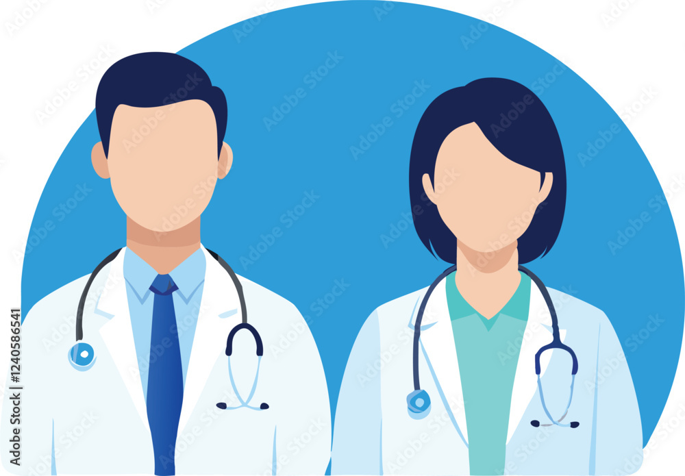 Doctor icon. Medical icons. Vector Doctor icon. Medical icons. Vector