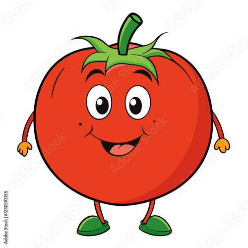 tomato cartoon character