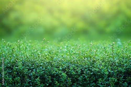 a glowing, blurred design on a light green background, ideal for a summer design wallpaper