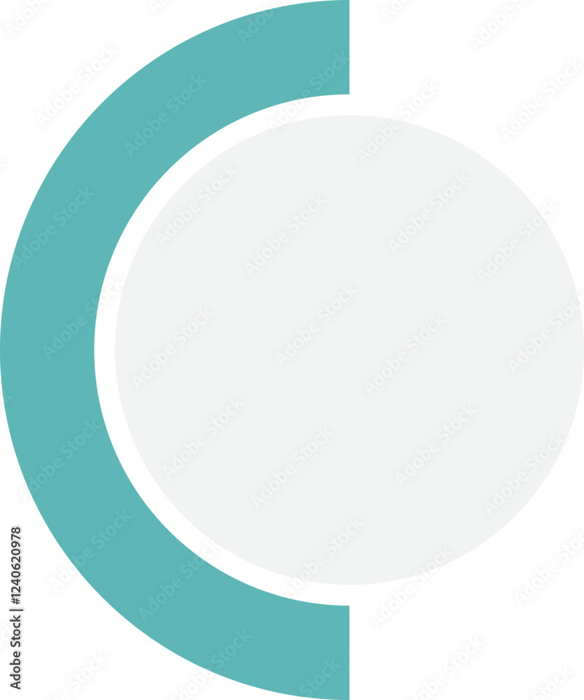 Infographic Circle Element Vector Infographic Circle Element Vector