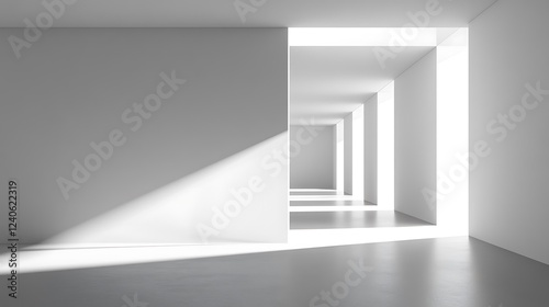 Wallpaper Mural Light, corridor, architecture, interior, design, modern, minimalist, background, website, banner Torontodigital.ca
