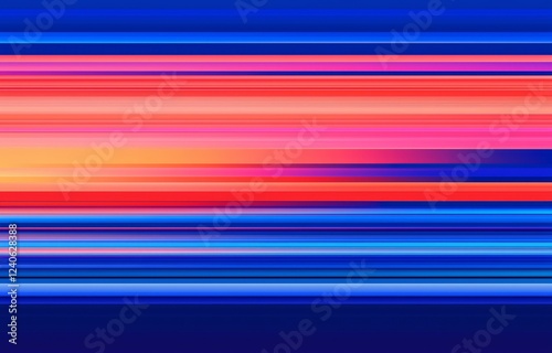 Retro grainy gradient background noise texture effect with summer poster design, seamless colors in teal and an abstract wave pattern