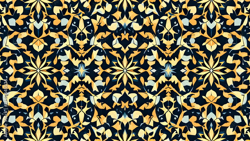 Geometric Patterns - Repeating shapes and lines for modern and abstract designs.