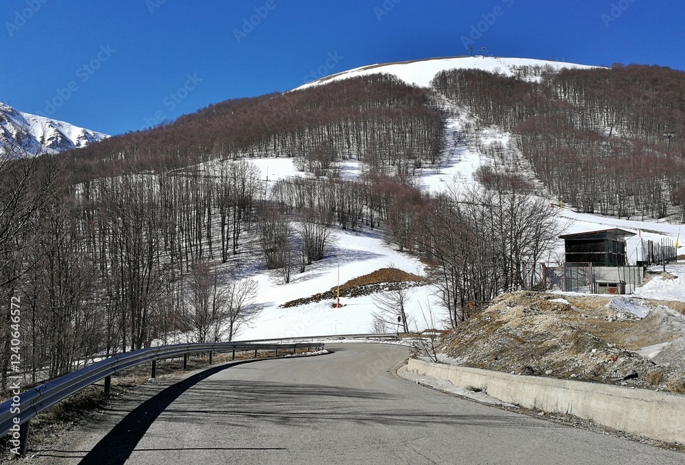 Roccaraso - Via Valle delle Gravare sull'Aremogna