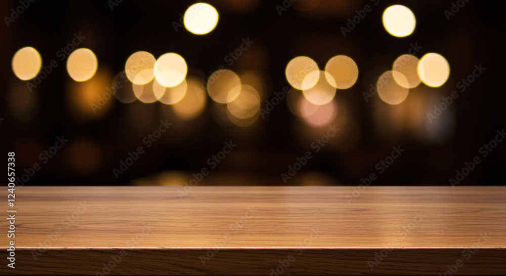 wooden table