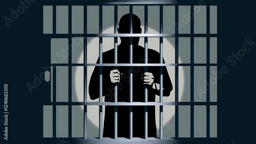 prisoner in jail