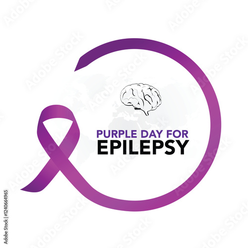 Epilepsy awareness day occurs each year on March 26th aims to increase the public's knowledge of a neurological condition affecting nearly fifty million people worldwide. Also known as Purple Day.