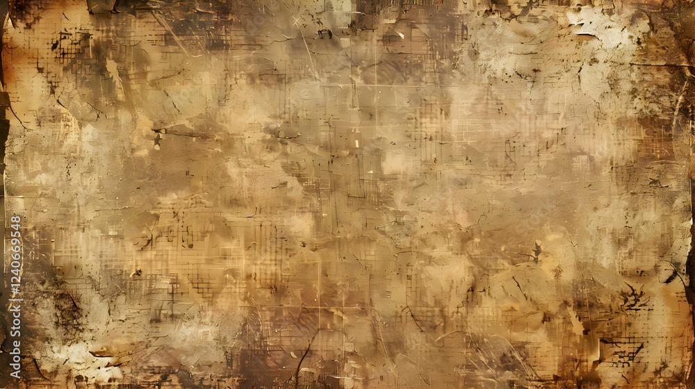 A textured, aged parchment background with subtle patterns and warm tones suitable for vintage designs