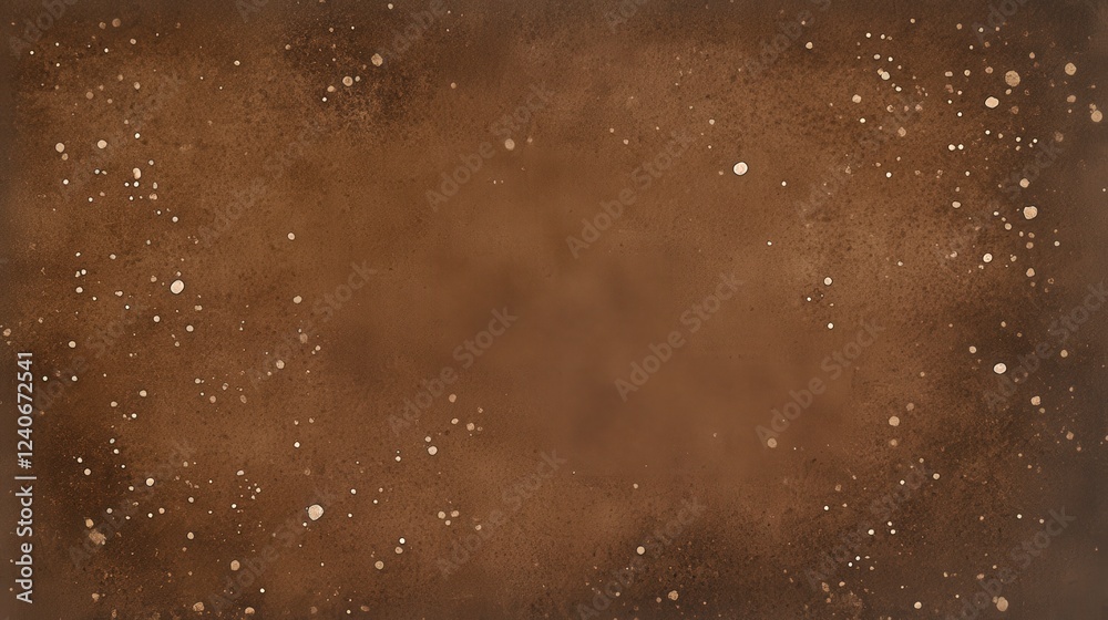 Obraz premium Stunning Brown Background with Subtle Splashes. A captivating abstract design perfect for digital art projects, presentations, and more.