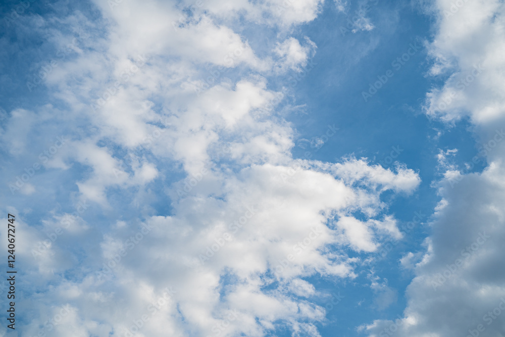 Fototapeta premium blue sky with clouds