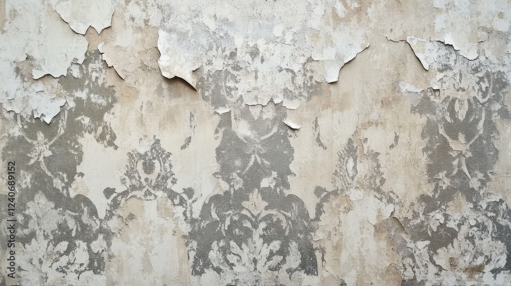 Fototapeta premium Weathered and Textured Vintage Wall Background