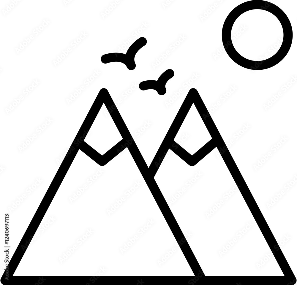 Fototapeta premium Mountains