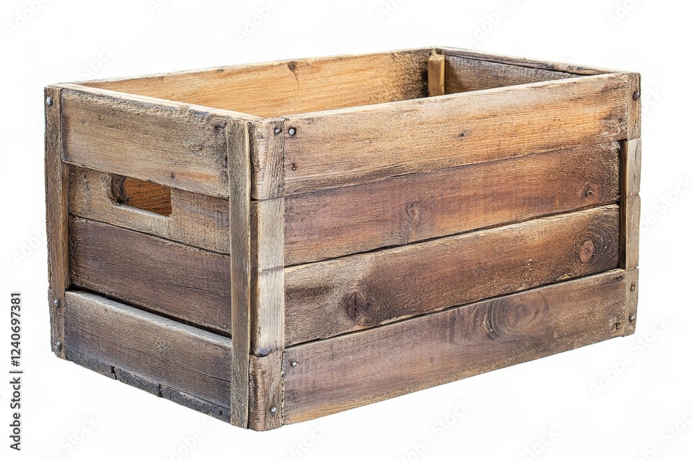 Rustic Wooden Crate for Storage or Display Rustic Wooden Crate for Storage or Display