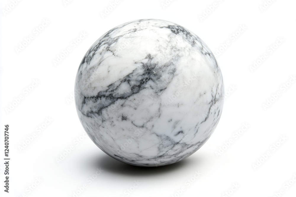 Exquisite Marble Sphere Ornament Exquisite Marble Sphere Ornament