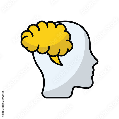 Open Mind vector icon