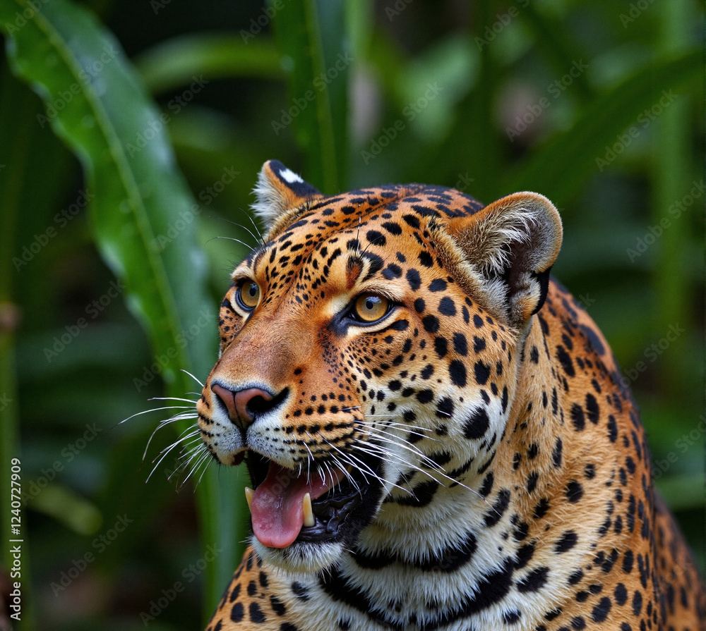 Obraz premium portrait of a leopard
