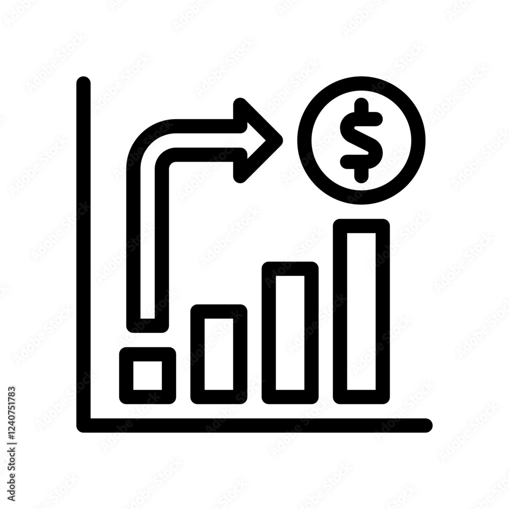 wealth line icon wealth line icon