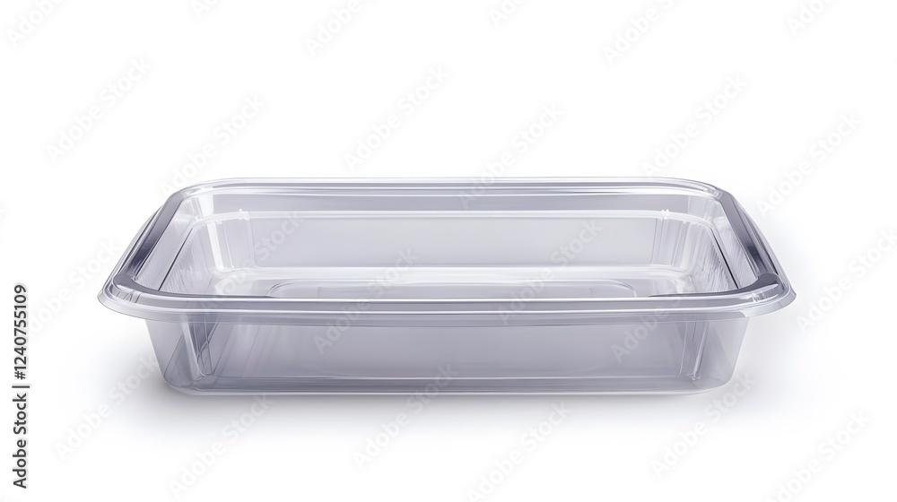 Empty Clear Plastic Food Container Ready For Use Empty Clear Plastic Food Container Ready For Use