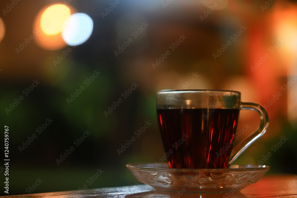 tea, kettle, serving in a restaurant or cafe tea, kettle, serving in a restaurant or cafe