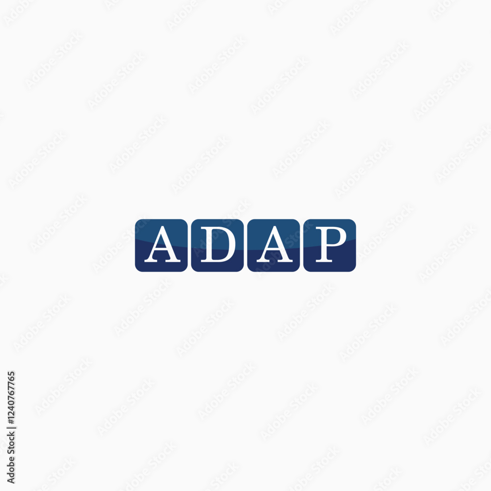adap letter logo fully editable vector template adap letter logo fully editable vector template