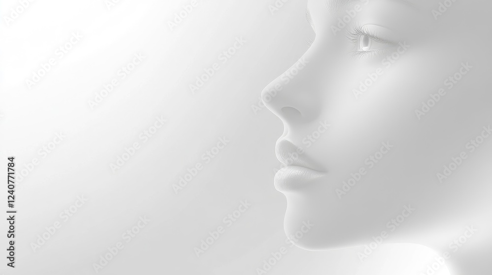 A soft white gradient fading into a blurred background, providing an ideal, clean canvas for design or beauty-focused content. A soft white gradient fading into a blurred background, providing an ideal, clean canvas for design or beauty-focused content.