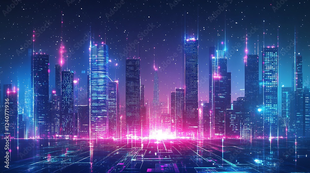 Vector illustration urban architecture cityscape Vector illustration urban architecture cityscape