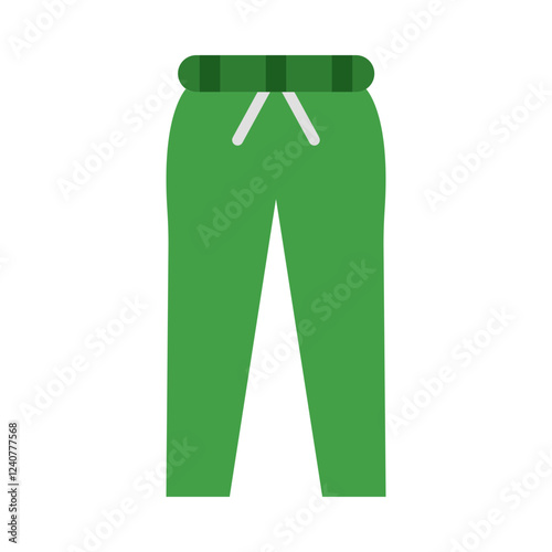 Trousers flat icon