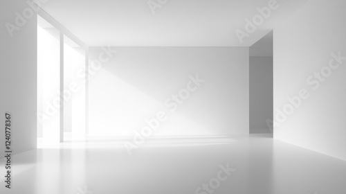 Wallpaper Mural A wide-screen white gradient with a blurred backdrop, offering a sleek, minimal background with plenty of space for contemporary designs. Torontodigital.ca