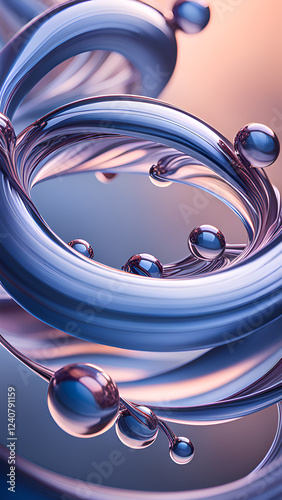 drops of water on a glass