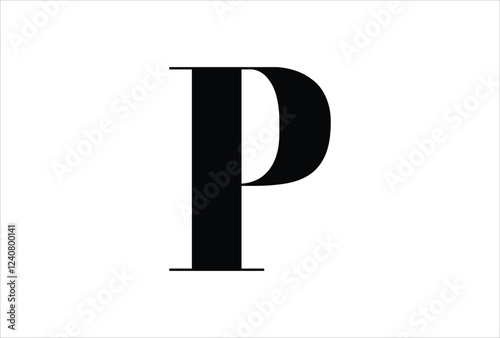 Elegant Letter P logo Vector Template Initial Letter P Logo Design. Creative And Modern P logo