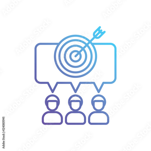Team Spirit vector icon