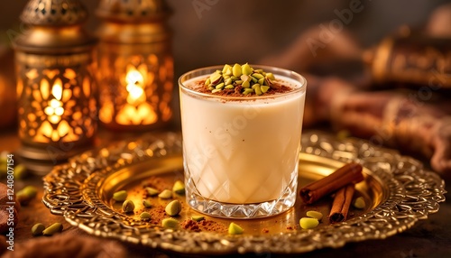 Delicious Salep Drink Recipe with Pistachios and Cinnamon