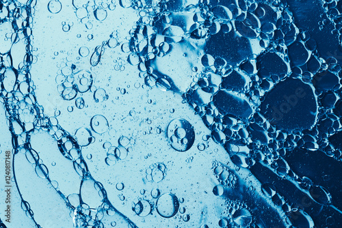 fresh water abstract blue b...