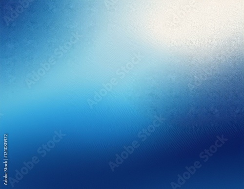 abstract background with a blue white gradient with subtle noise and grain texture