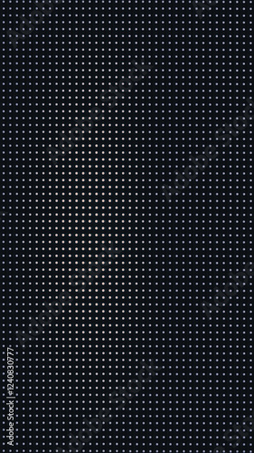 Wallpaper Mural background pattern luminous blue and white led dots lights on black background Torontodigital.ca