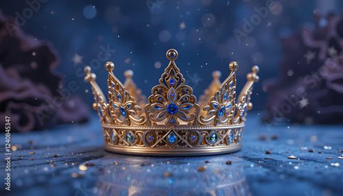 crown of thorns on the table photo