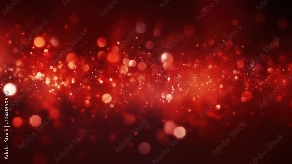 Abstract Red Glow Particle Background with Beautiful Light Effects for Creative Projects and Visual Media Use Abstract Red Glow Particle Background with Beautiful Light Effects for Creative Projects and Visual Media Use