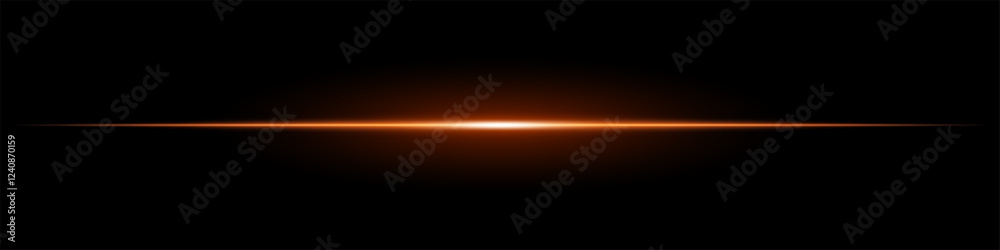 Bright yellow horizontal light beam on a black background. Glowing laser effect creating a futuristic and sci-fi aesthetic. Suitable for technology, energy, speed, and digital design themes Bright yellow horizontal light beam on a black background. Glowing laser effect creating a futuristic and sci-fi aesthetic. Suitable for technology, energy, speed, and digital design themes