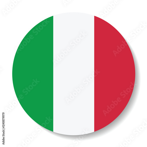 Flag of Italy. Flag icon. Standard color. Circle icon flag. 3d illustration. Computer illustration. Digital illustration. Vector illustration. Free Download Flag of Italy. Flag icon. Standard color. Circle icon flag. 3d illustration. Computer illustration. Digital illustration. Vector illustration. - GFXLoad