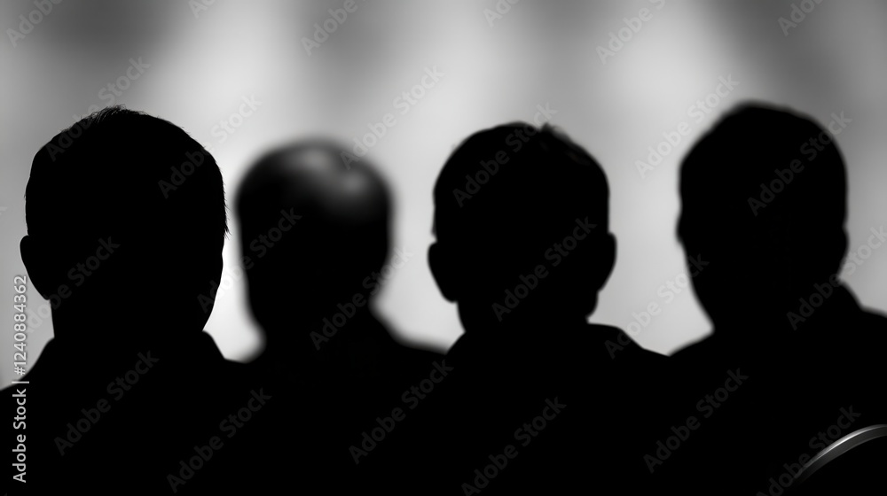 Group Discussion in Soft Lighting Setting