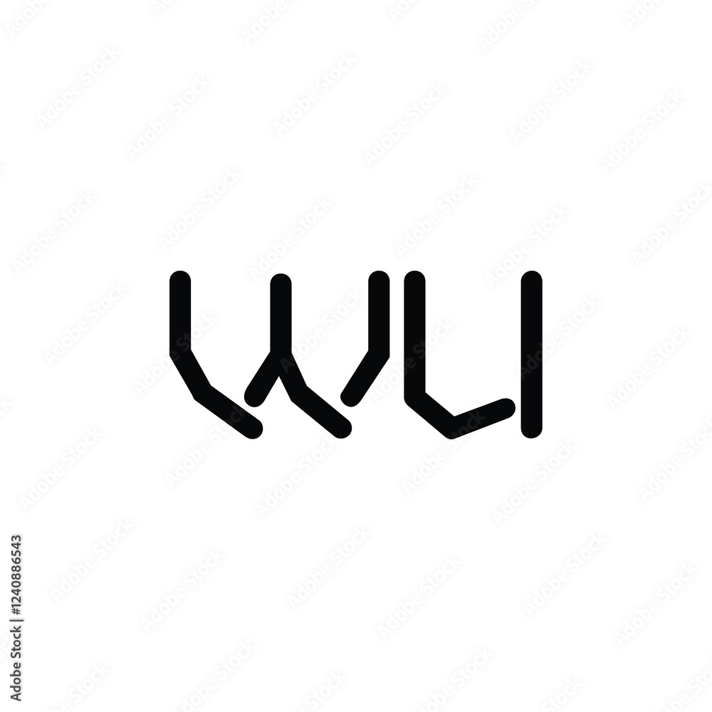 WU monogram logo design letter text name symbol monochrome logotype alphabet character simple logo WU monogram logo design letter text name symbol monochrome logotype alphabet character simple logo