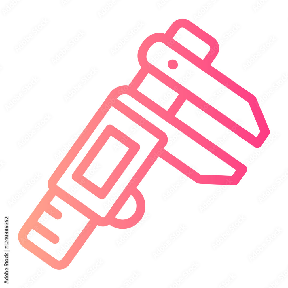 Caliper  gradient icon
